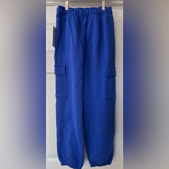 Athleta Royal Blue Heavy Weight Terry Cargo Joggers 
Sz XXS 
Casual/ gym - Picture 3 of 6